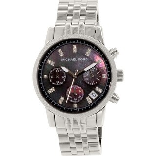 Michael Kors Women\u0027s MK5021 Silver Stainless-Steel Quartz Dress Watch